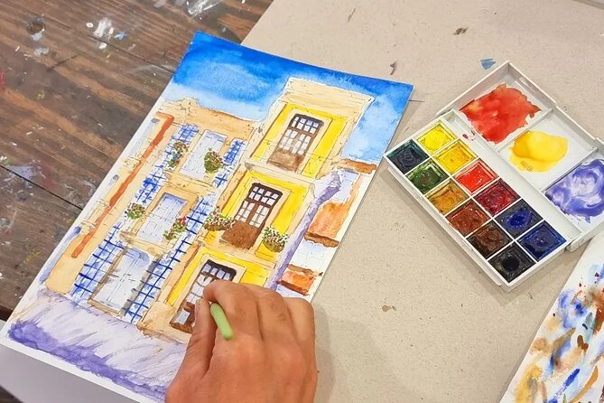 Create Watercolour With Hugo do Lago in Porto - Rainy-day relief, plus morning or afternoon timing that fits your schedule