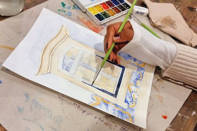 Create Watercolour With Hugo do Lago in Porto - Price and value: what $42.34 buys you in real terms