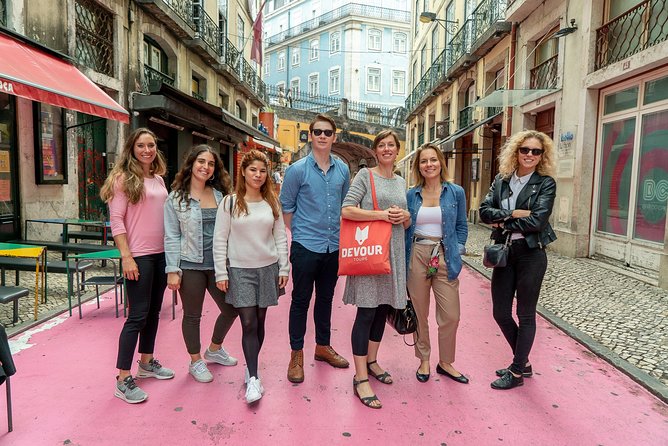 Devour Lisbon: The Ultimate Portuguese Food Tour - Nine tastings and three drinks, stop by stop