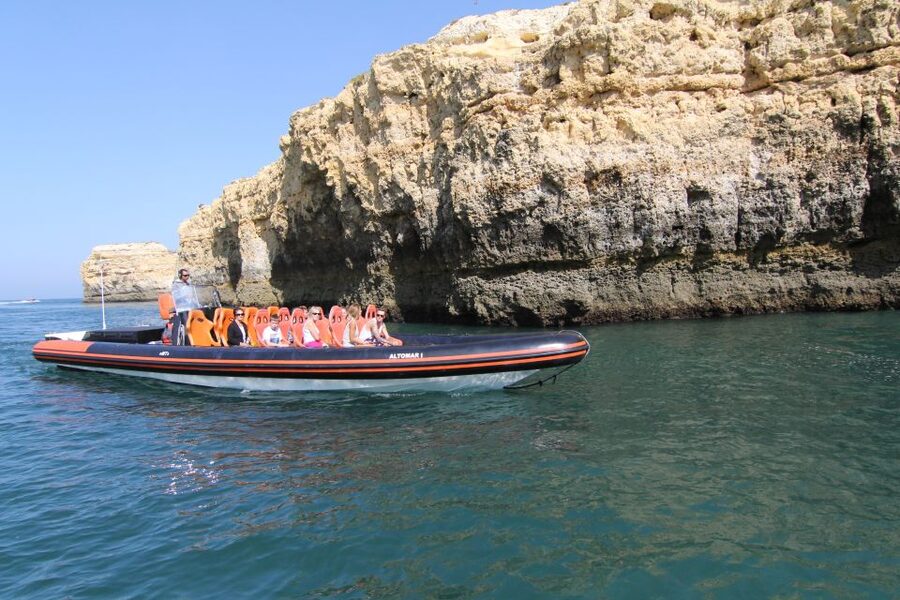 Dolphin Safari and Cave Tour in Vilamoura - The boat ride reality check: waves, splashing, and staying comfortable