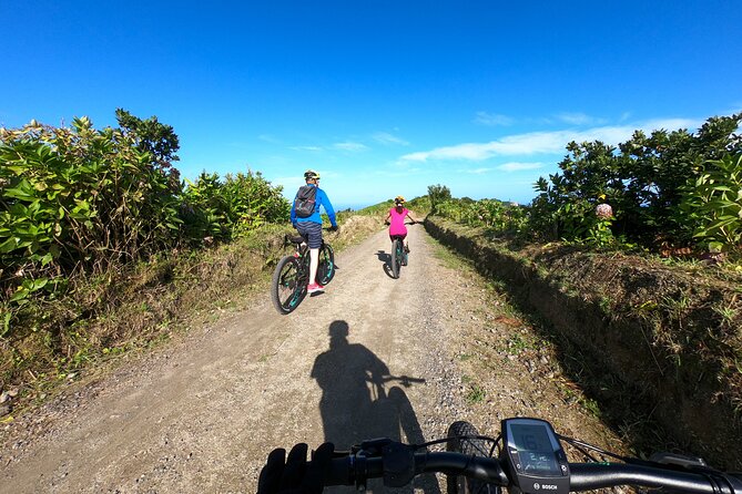 E-bike Sete Cidades- "All Mountain" bike program - Sete Cidades village stops: churches, short photo breaks, and local stories