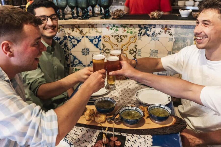 Eat & Walk Through Lisbon: A Local Food & Wine Experience - The guide factor: Bruno, Zé, Joanna, Kate, Margarita, and Rod