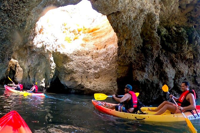 Explore Secret Caves and Beaches of Alvor - Boat & Kayak Tour - Guides, safety, and why this works even if you’re new to kayaking