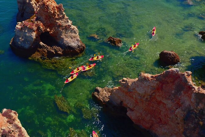 Explore Secret Caves and Beaches of Alvor - Boat & Kayak Tour - Price and value: about $46 for boat, kayak, gear, and fees