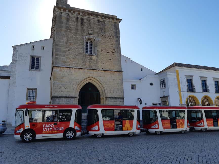 Faro: City Sightseeing Tourist Train - Ria Formosa and the new-town pass: seeing Faro’s setting