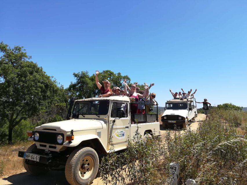 From Albufeira: Algarve Sunset Jeep Tour with Tastings - Nature and scent stops: lemon, orange leaves, and local plants
