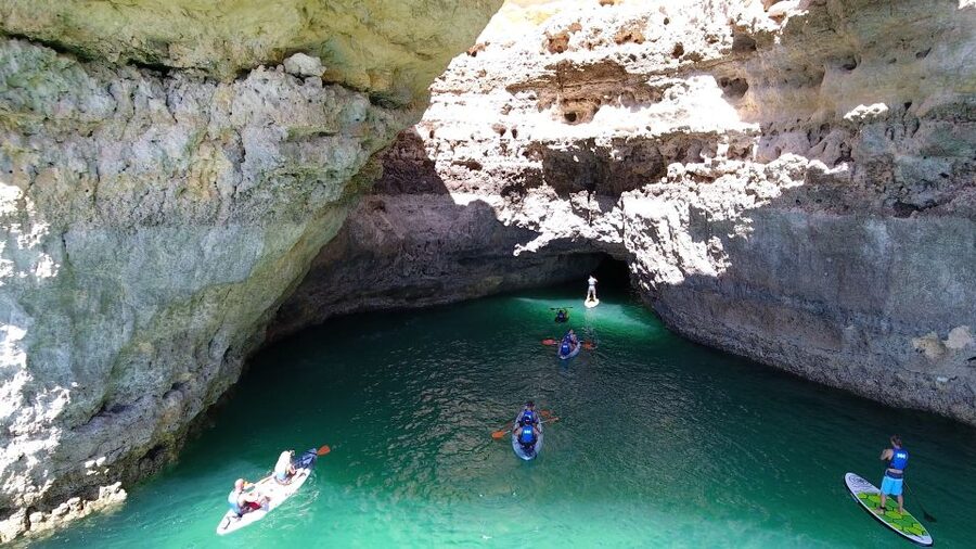 From Albufeira: Benagil Hidden Caves Tour by Kayak - What to bring (and what to wear) for Algarve sea wind