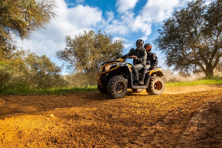 From Albufeira: Half-Day Off-Road Quad Tour - The final loop back: Paderne break, Fonte de Paderne, and Escarpão return