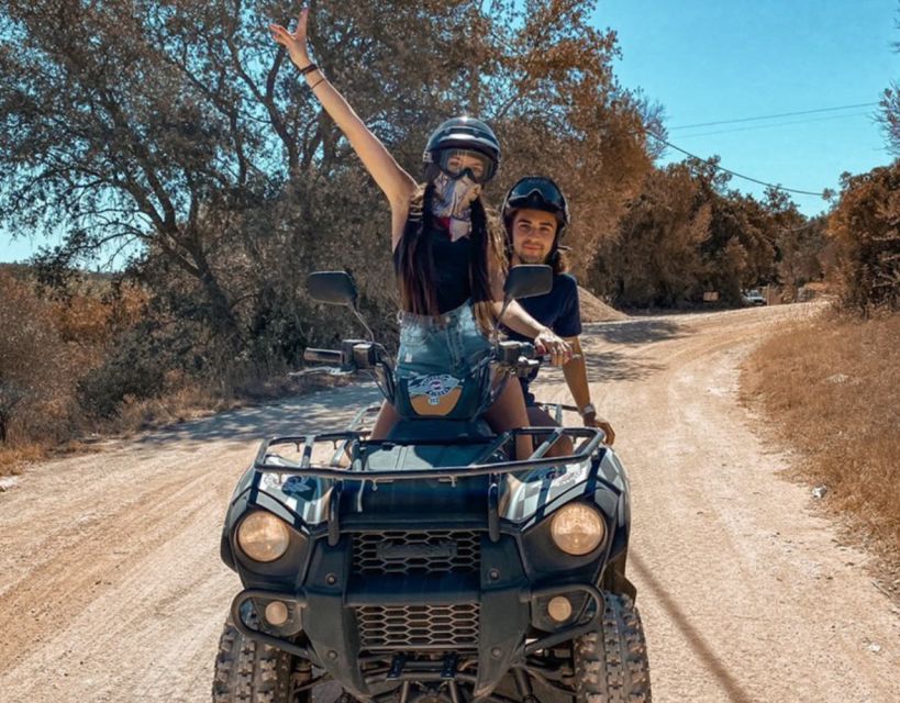 From Albufeira: Half-Day Off-Road Quad Tour - The longer scenic stretches: what happens during the 50-minute and 35-minute runs