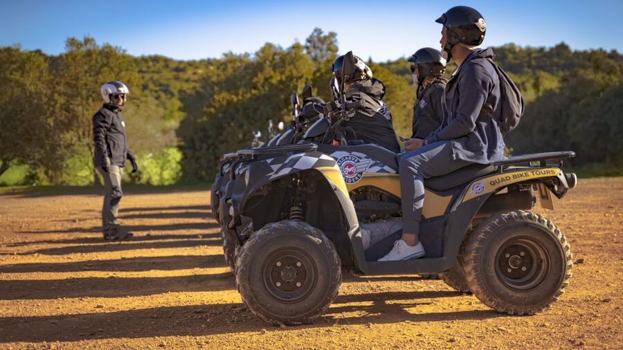 From Albufeira: Half-Day Off-Road Quad Tour - Alcaria and Purgatório: small passes, big view potential