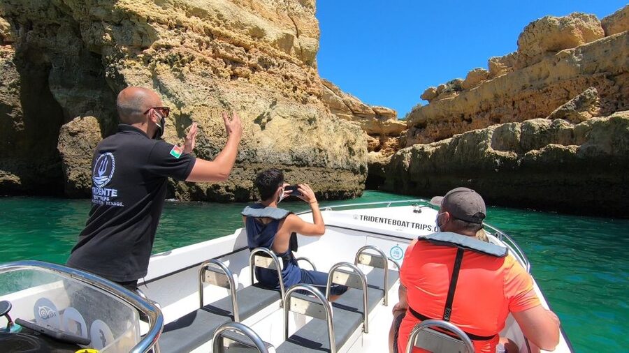 From Armação de Pêra: Benagil Caves and Beaches Boat Tour - Albandeira Arch and Captains’ Cave: the side stops with real payoff