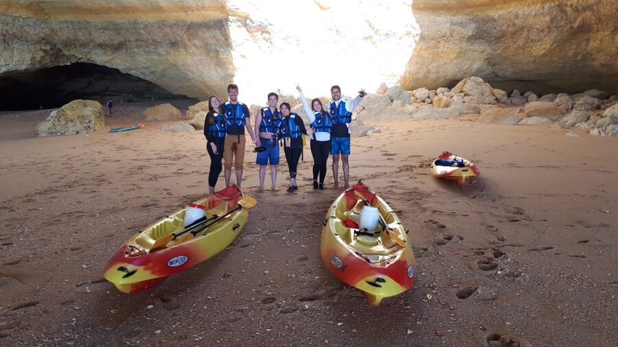 From Benagil: Benagil Caves Kayak Tour - Weather, sea conditions, and cave safety are not optional