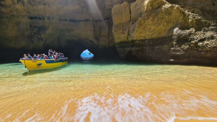 From Benagil: Coast Boat Tour with Benagil Cave - Benagil Cave time: the wow moment, plus the sea-condition reality