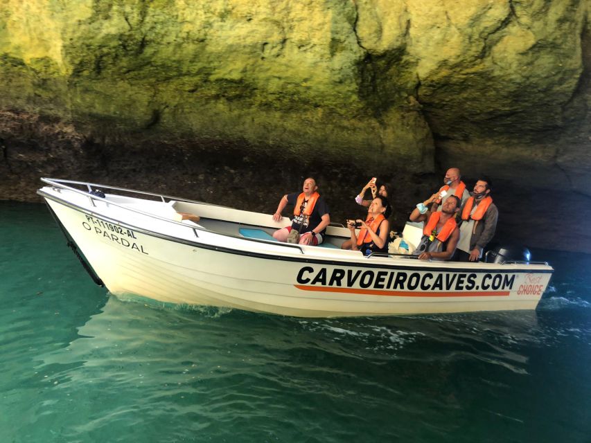 From Carvoeiro: Benagil Caves and Praia da Marinha Boat Trip - What to bring and wear so you do not rush at the dock