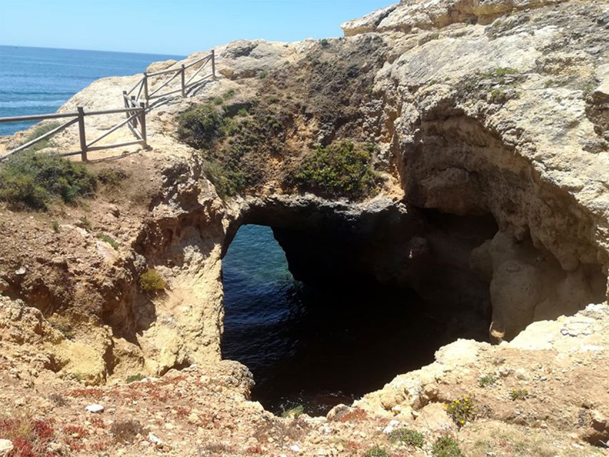 From Faro: Benagil Cliffs Hiking & 4 Treasures Experience - Beach time and snorkeling gear: what’s included, what’s not guaranteed