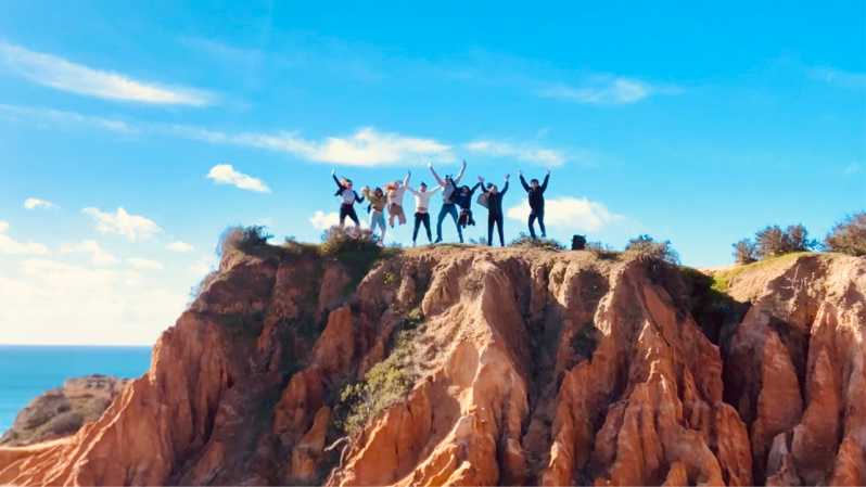 From Faro: Benagil, Marinha, 7 Valleys, Algar Seco Adventure - The Seven Hanging Valleys Trail Hike: Views, Facts, and Real Cliffside Walking