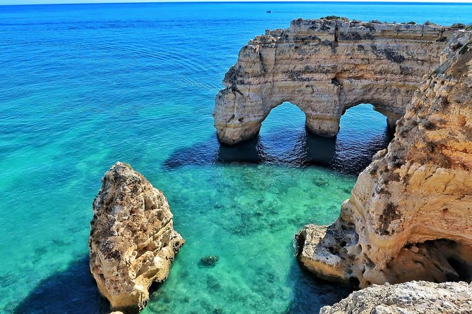 From Faro: Visit Benagil Cave, Marinha Beach, Algar Seco & More - Benagil Cave viewpoint: What you see, what you do not, and how the guide makes it work