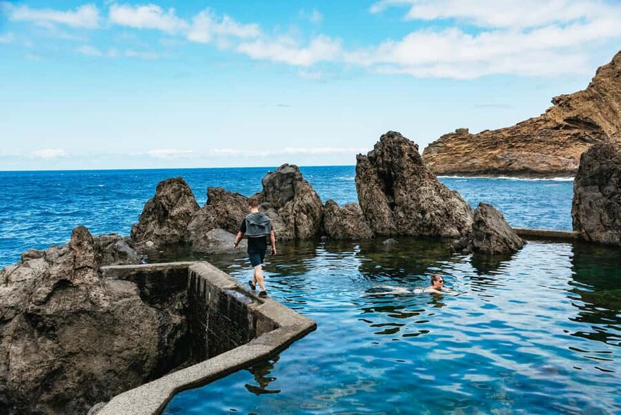 From Funchal: Fanal, Porto Moniz and Seixal Day Jeep Tour - From Funchal to the West in a Small-Group Jeep