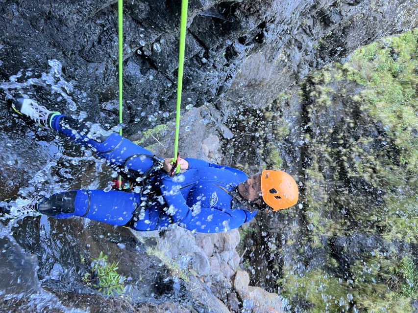 From Funchal: Intermediate Canyoning Adventure (Level 2) - Snack Breaks and the Photo-Video Souvenir Moment