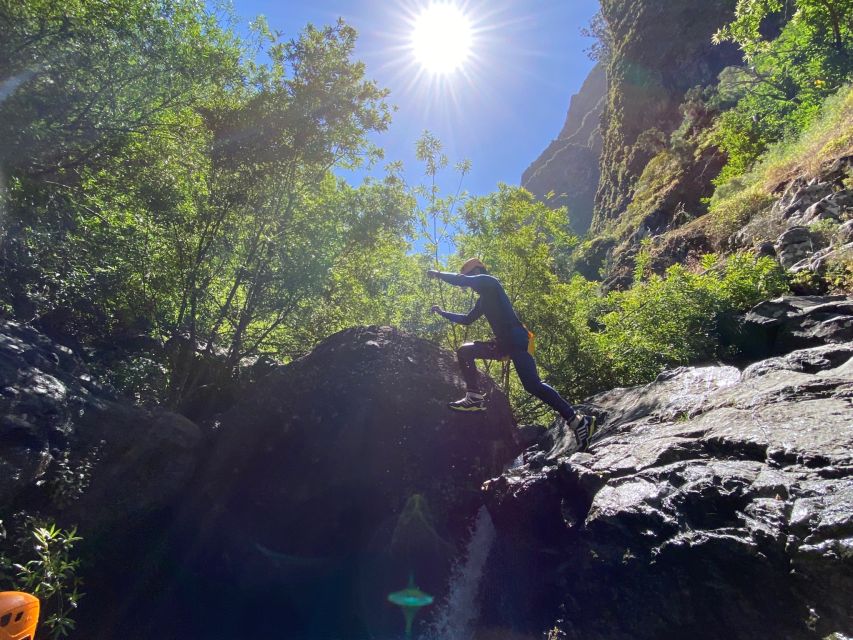 From Funchal: Intermediate Canyoning Adventure (Level 2) - Guide Style: Safety Focus Without Killing the Fun
