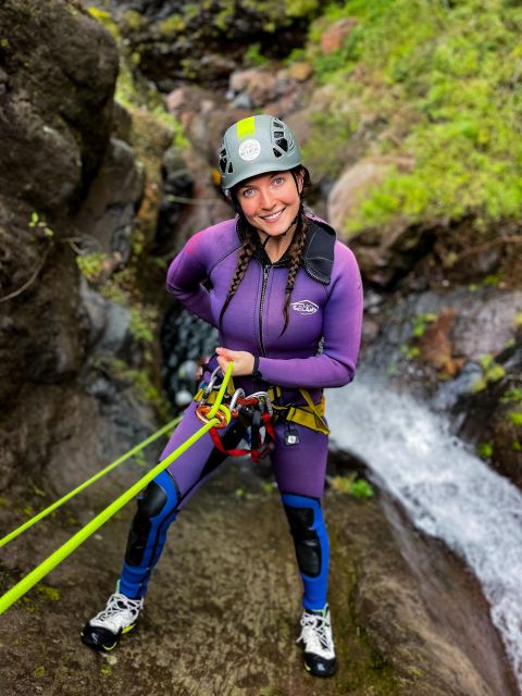 From Funchal: Intermediate (Level 2) Canyoning Adventure - The Level 2 Route: Waterfalls, Slides, and 18-Meter Rappels