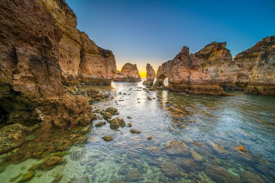 From Lagos: 2.5-Hour Guided Coastal Boat Tour & Grotto Visit - Swimming Time, The Aqua Trampoline, and A Real Break From Land
