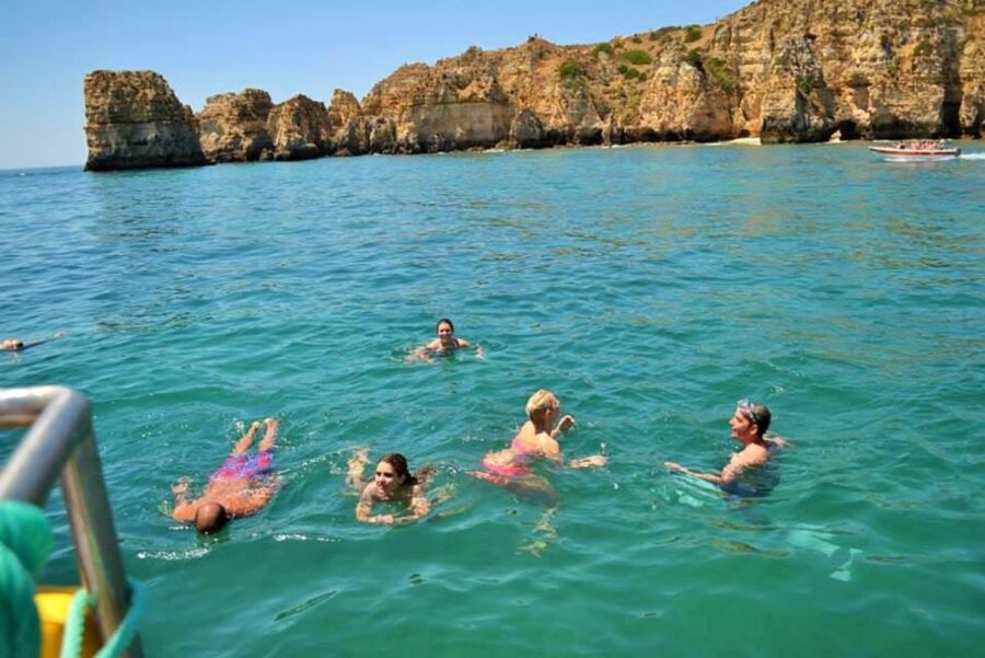 From Lagos: 2.5-Hour Guided Coastal Boat Tour & Grotto Visit - Beaches You Pass From The Boat, Including Camilo and The Pine Wall
