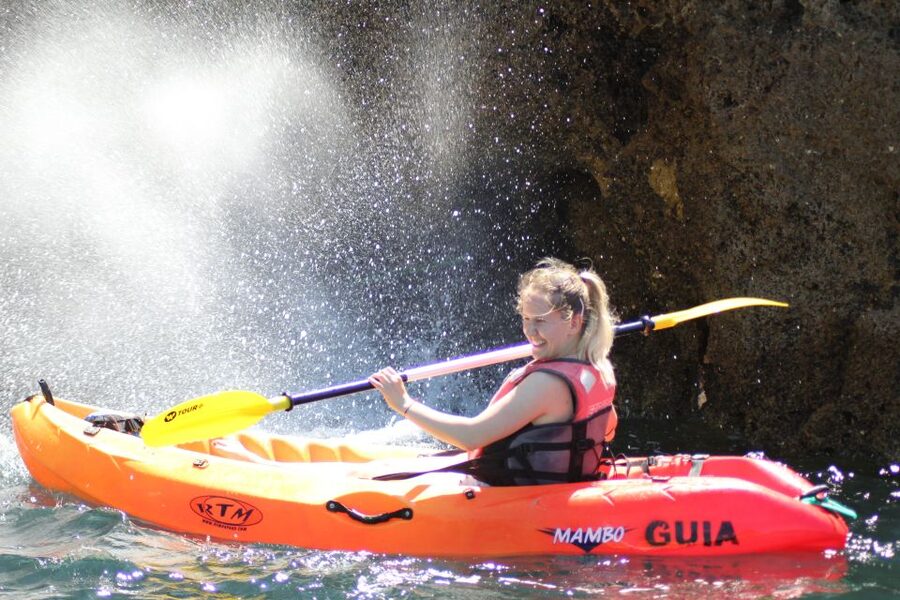 From Lagos: Algarve Coast and Caves by Kayak - Meeting Point and Timing at Cais da (Lagos)