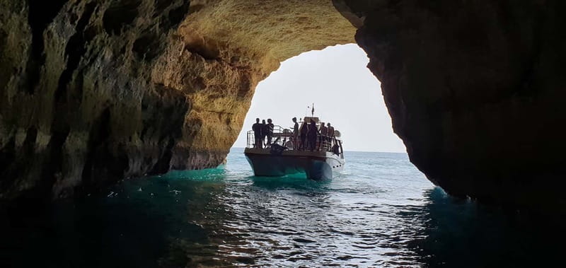 From Lagos: Benagil Caves Catamaran Cruise - The Lagos-to-Benagil route: coastline views you actually notice
