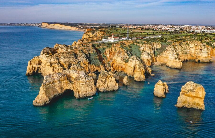 From Lagos: Cruise to the Caves of Ponta da Piedade - The fun game: rock shapes, animal comparisons, and photo hunting