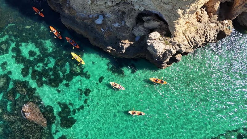 From Lagos: Ponta da Piedade Caves Kayak Tour from Catamaran - Key highlights that make this kayak tour worth your time