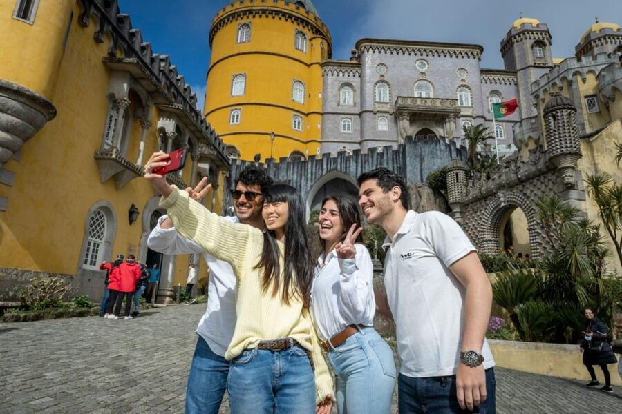 From Lisbon: Fátima, Nazaré and Sintra Guided Tour - Sintra Last: Pena Palace Gardens and Exterior Views (No Interior Ticket)