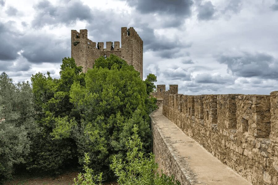 From Lisbon: Nazare Big Waves & Óbidos Small Group Tour - Óbidos: medieval walls, castle atmosphere, and the ginjinha ritual