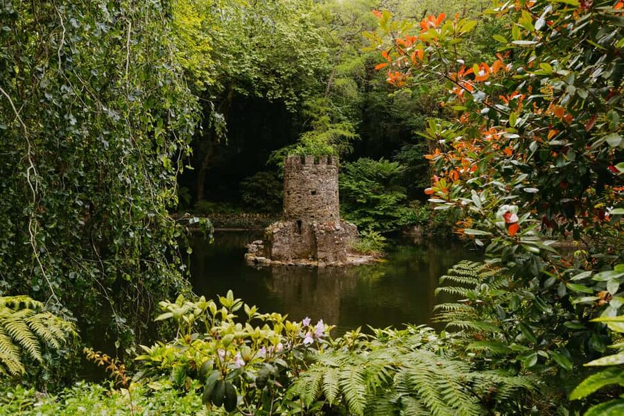 From Lisbon: Sintra, Pena Palace and Quinta da Regaleira - Quinta da Regaleira: neo-Gothic symbolism, tunnels, and the 27-meter Initiation Well