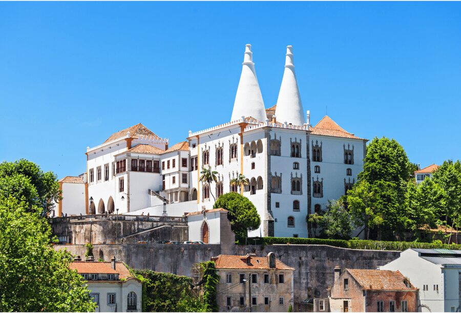 From Lisbon: Sintra, Pena Palace, Regaleira, Cabo da Roca, and Cascais - Pena Palace: the fairytale icon with a real viewpoint payoff