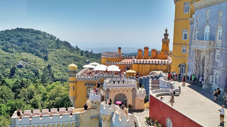 From Lisbon: Sintra Pena Regaleira Roca Cap Cascais Tour - Quinta da Regaleira: gardens and the Romantic Palace, with time to wander