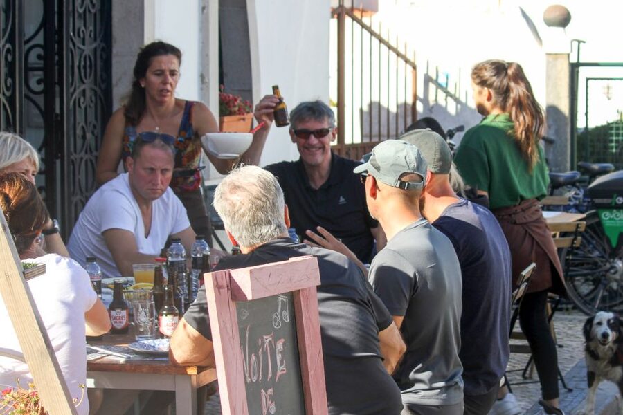 From Lisbon: Sintra to Cascais Full-Day Guided E-Bike Tour - Colares vineyards, Penedo church views, and Urgueira village pacing