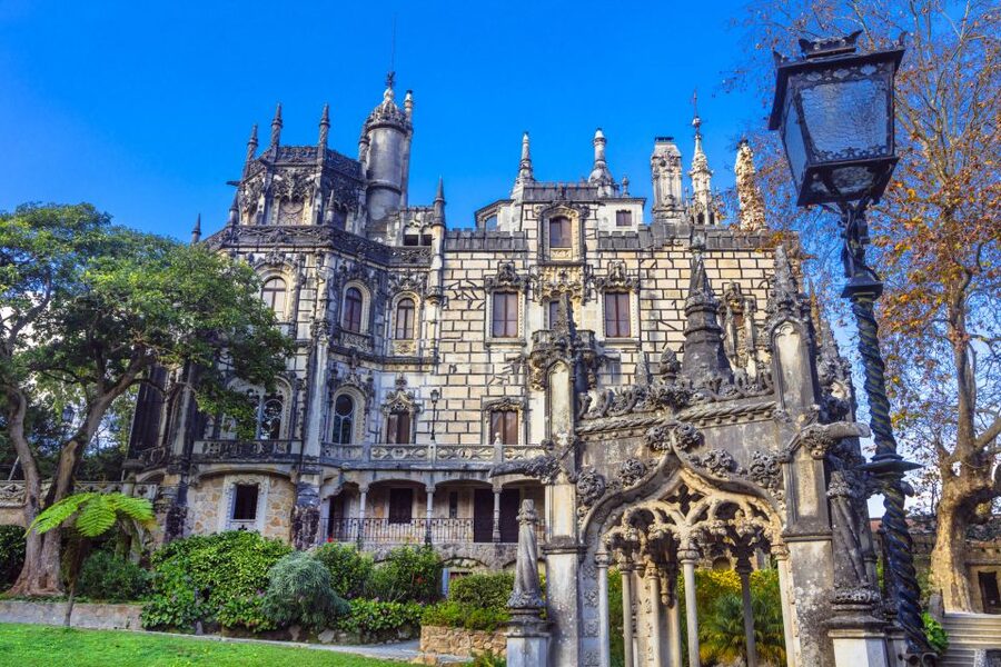 From Lisbon: Sintra Tour - Pena, Regaleira & Monserrate - From Av. da Liberdade to Sintra in a small-group van