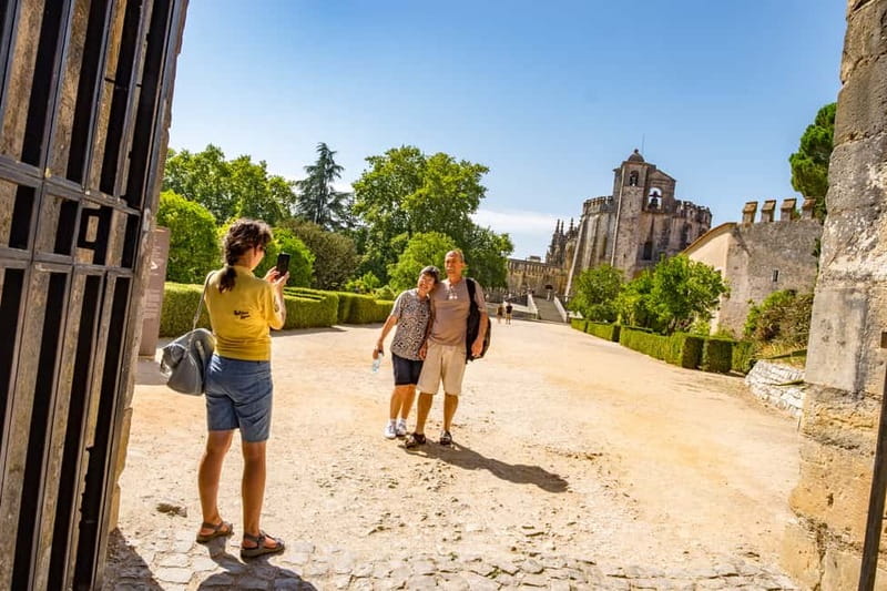From Lisbon: Tomar, Convent of Christ & Almourol Castle - Santa Maria do Olival, where the Templar knights were laid to rest