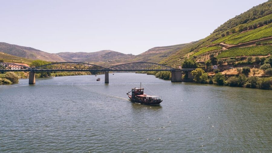 From Pinhão: Douro Valley Rabelo Boat Tour with Port Wine - QR-code audio guide: useful, but treat it like a tool