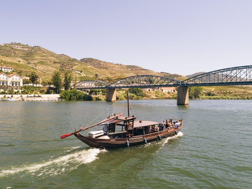 From Pinhão: Douro Valley Rabelo Boat Tour with Port Wine - Best seats, sun control, and comfort on a covered boat