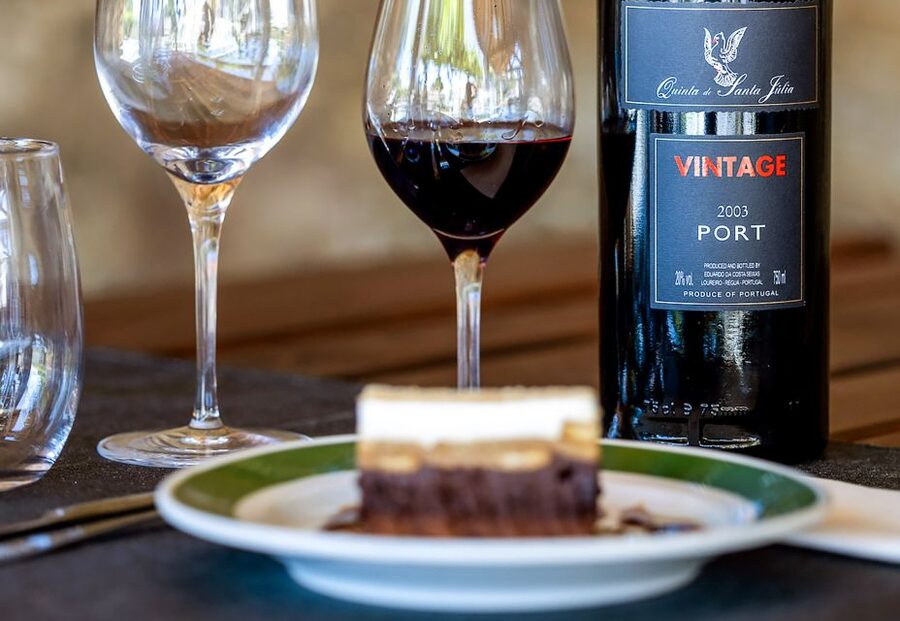 From Porto: Douro Valley w/ Boat Tour, Wine Tasting & Lunch - Lunch in a wine cellar: filling, local, and paired