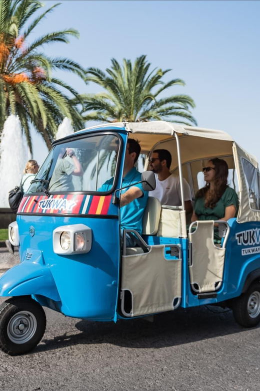 Funchal: 2-Hour Tuk-Tuk Tour with Cable Car Finale - Monte cable car finale: buy tickets and plan your return