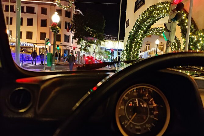 Funchal: Christmas Lights Sightseeing Night Tour - Old town loop: city hall, cathedral area, markets, and gardens