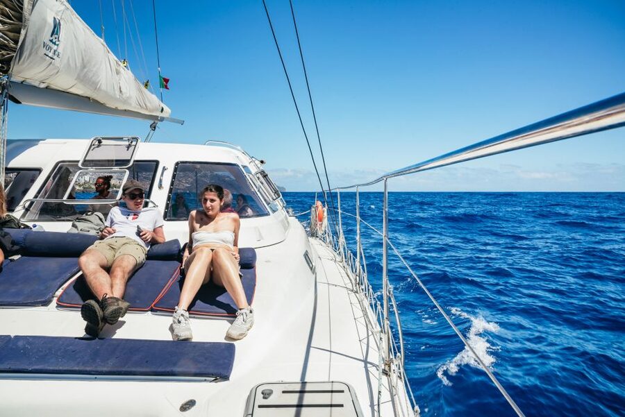 Funchal: Dolphin and Whale Watching by Luxury Catamaran - Sailing to Cabo Girão: The Giant Cliff Moment