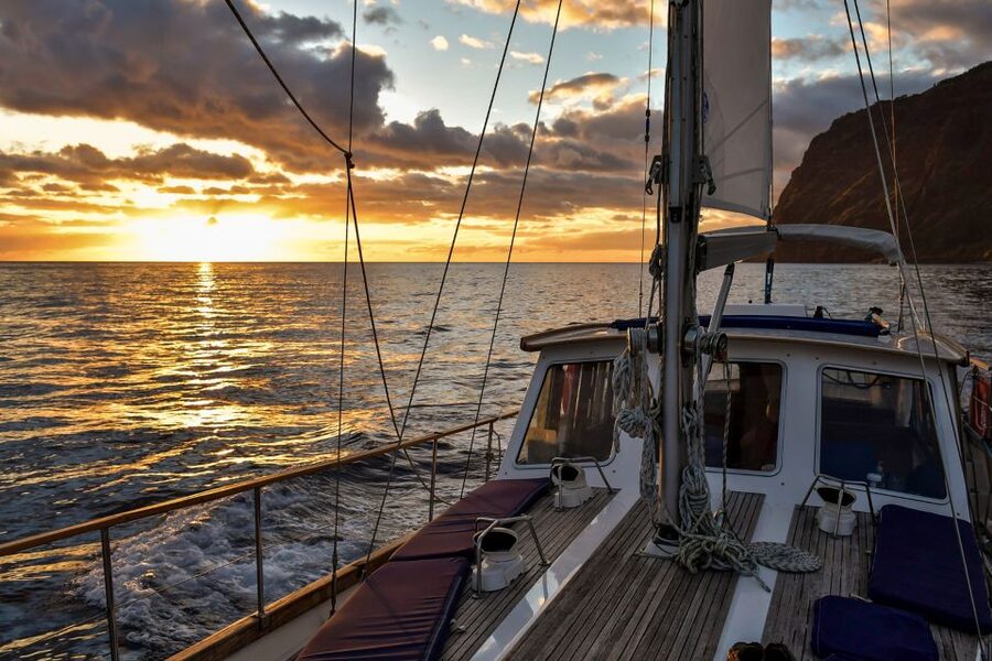 Funchal: Sunset Sailing Tour - Cabo Girão swim and snorkel: the stop everyone remembers