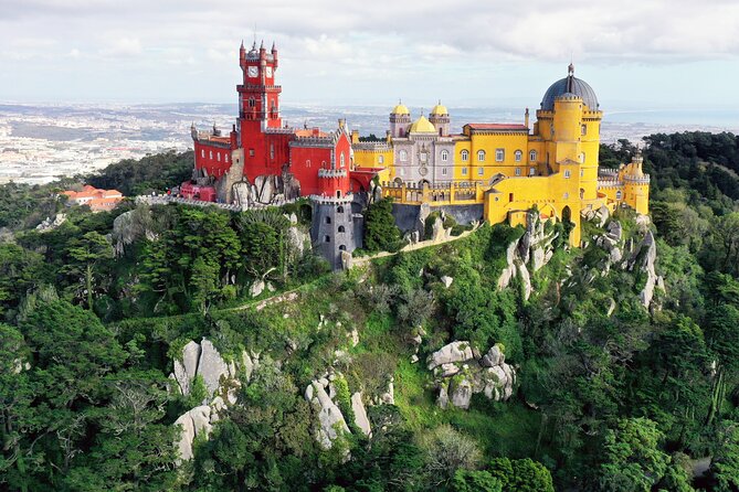 Guided Tour to Sintra, Pena, Regaleira, Cabo da Roca and Cascais - National Palace of Pena (Outside Views): Big Vistas Without the Ticket Stress