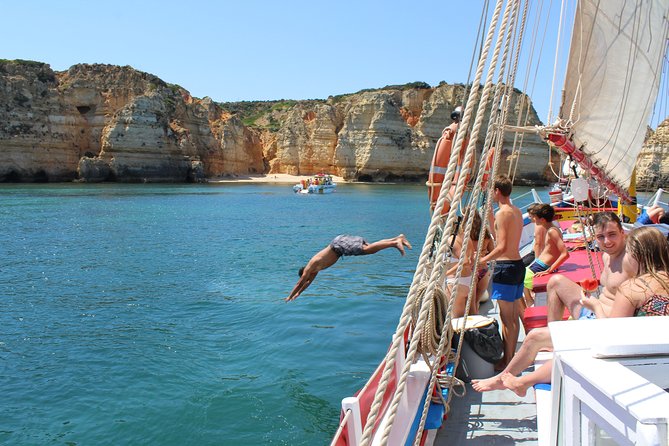 Half-Day Sailing Tour in Baia de Lagos with Lunch - Ponta da Piedade from the water: cliffs, coves, and that wow-factor