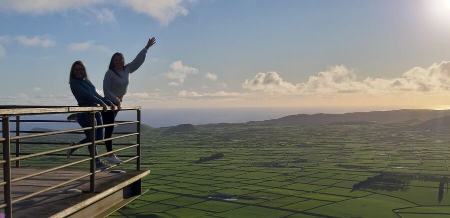 Island Van Tour (Full Day) | Terceira Island - The guides make a difference: Amélia, André, and translating for real mixed groups