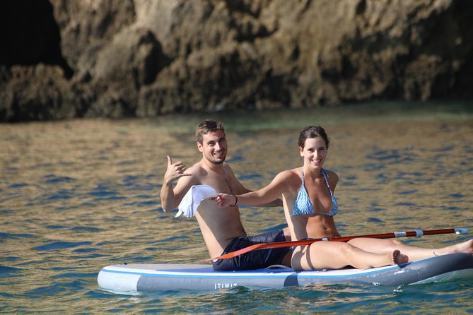 Kayak tour in Lagos to visit the caves. - Snorkeling on a Kayak-Accessible Beach Stop